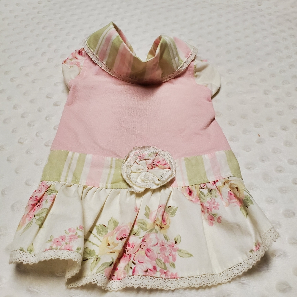Shabby Chic dog dress